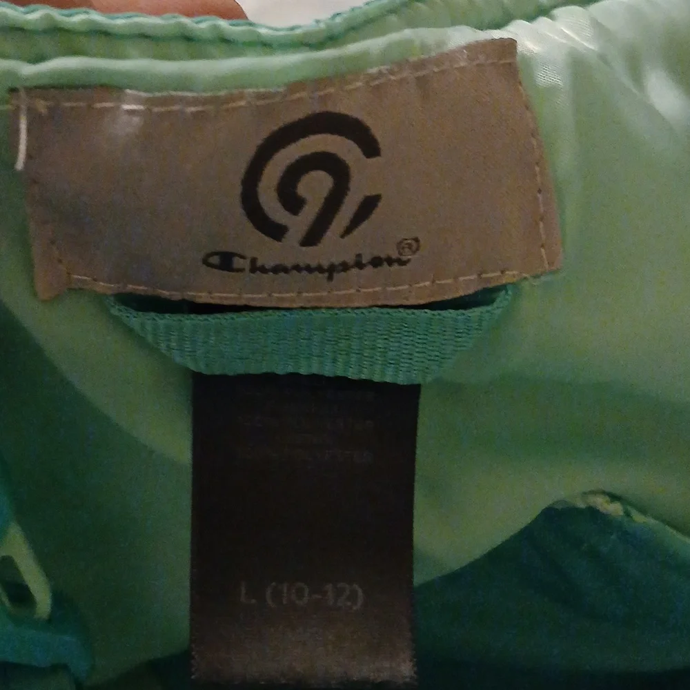 Champion Teal Snow Bib Girls L